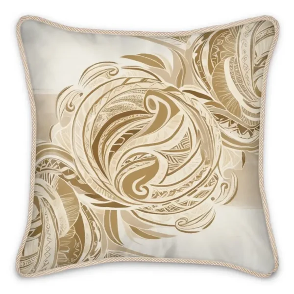 Polynesian Dreams 1 Silk Cushion