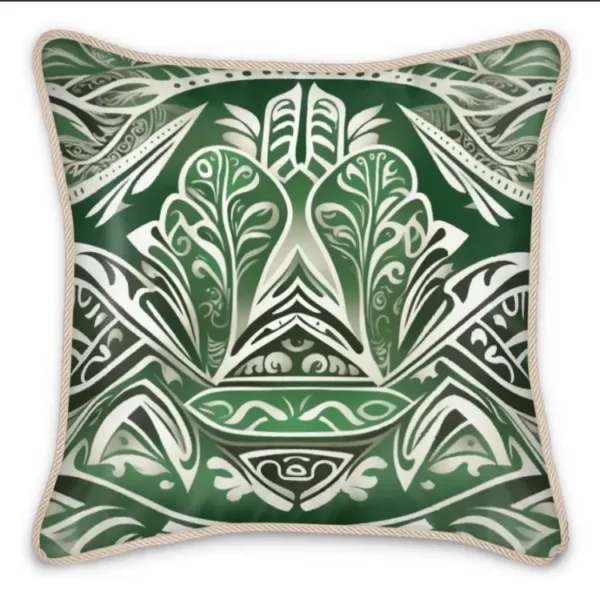 Punaauia silk cushion